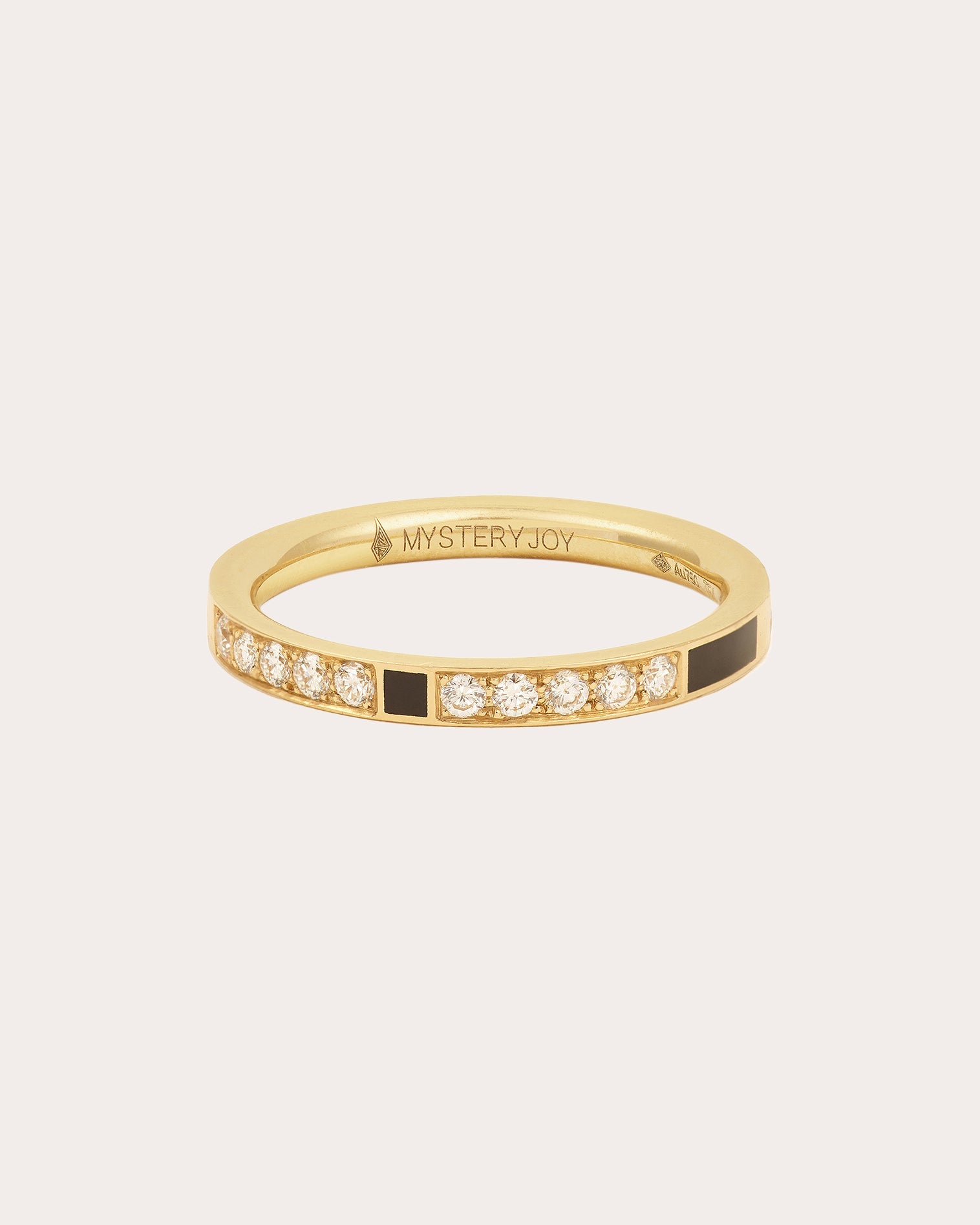 Diamond & 18k Gold Mirage Band Ring