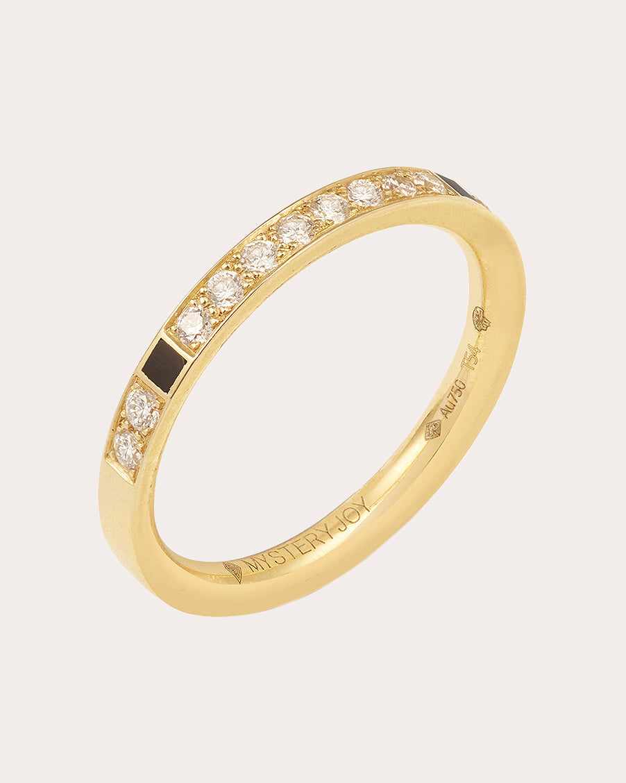 Diamond & 18k Gold Onirique Band Ring