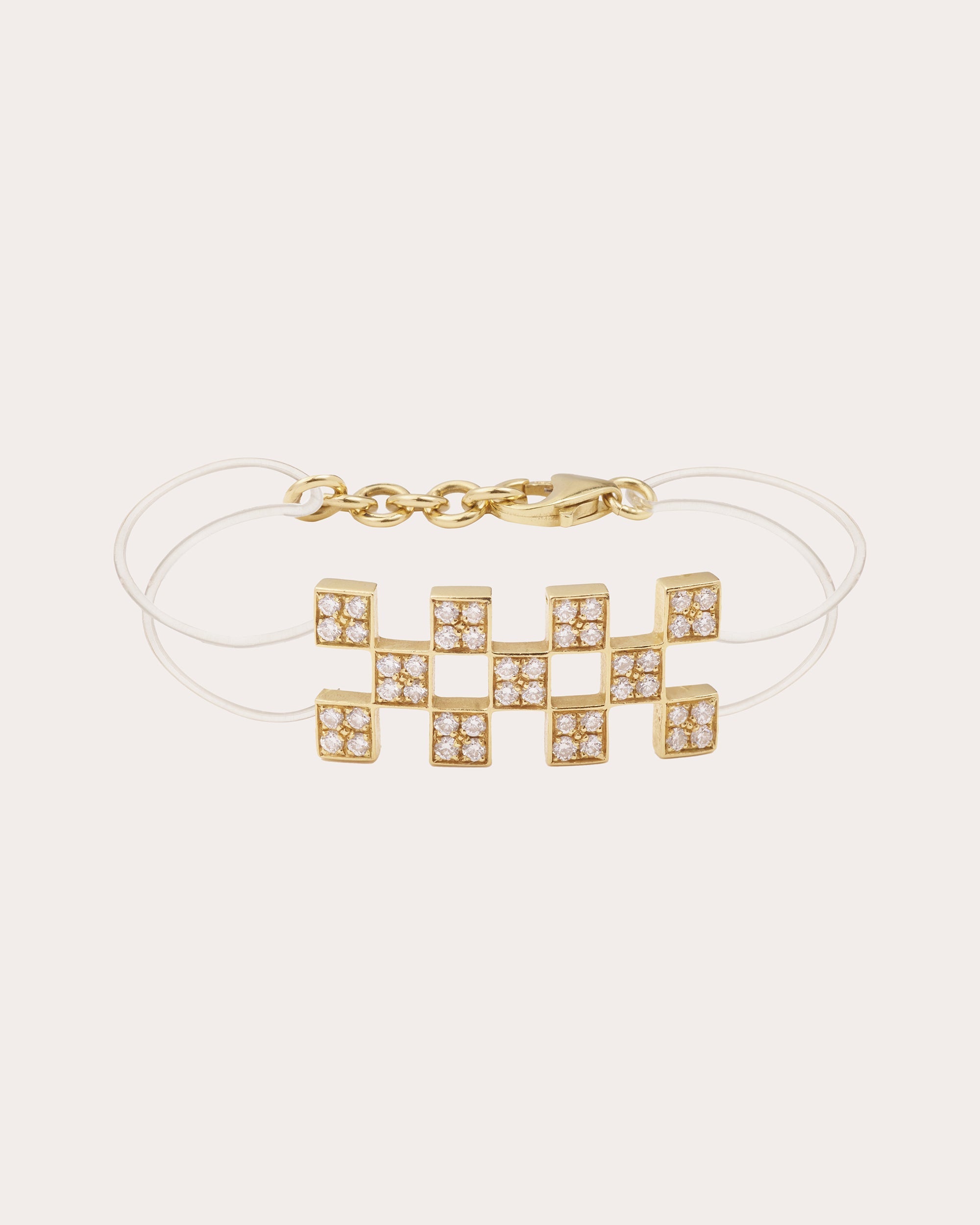 Diamond & 18k Gold Illusion Bracelet
