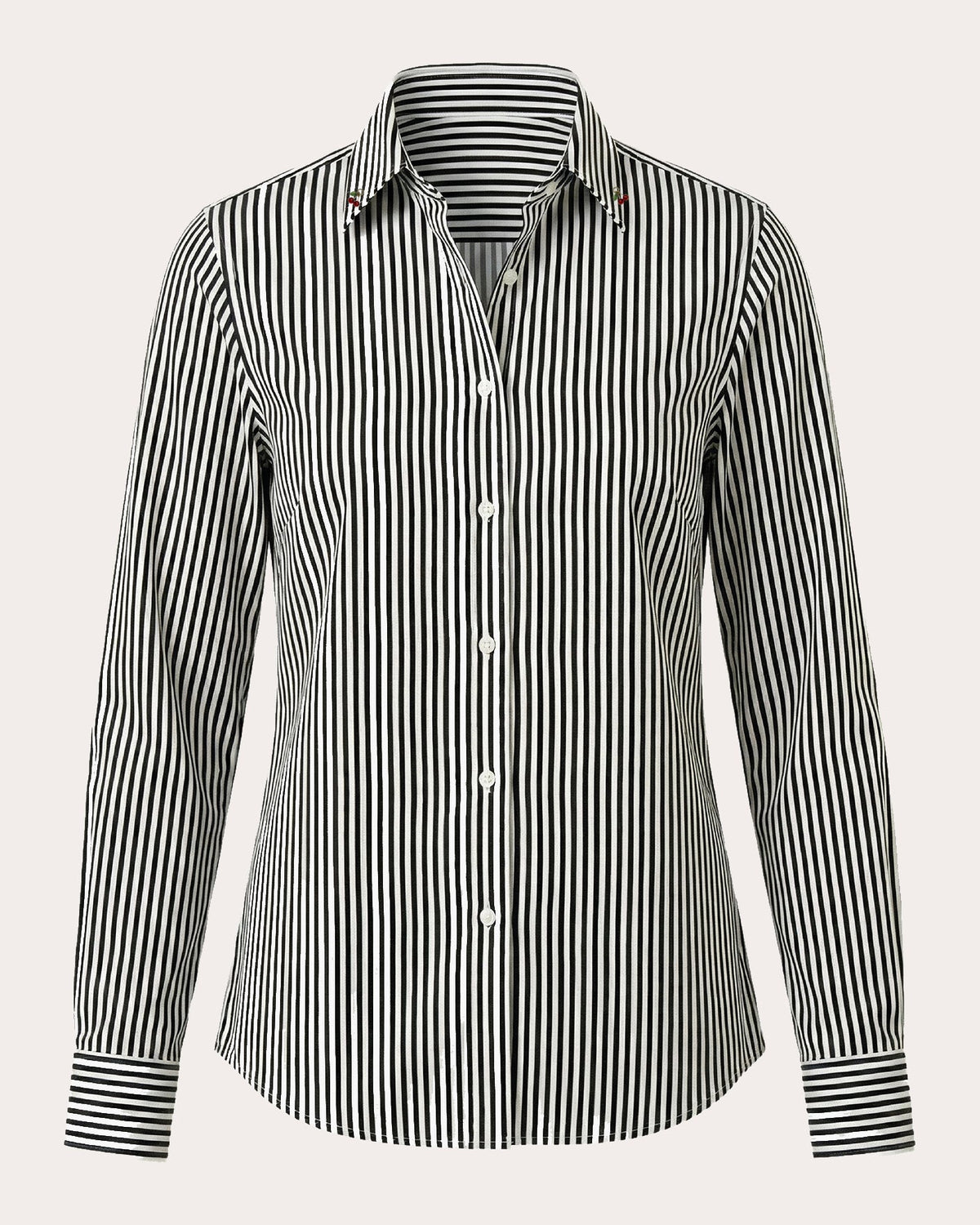 Marion Stripe Cherry Charm Shirt