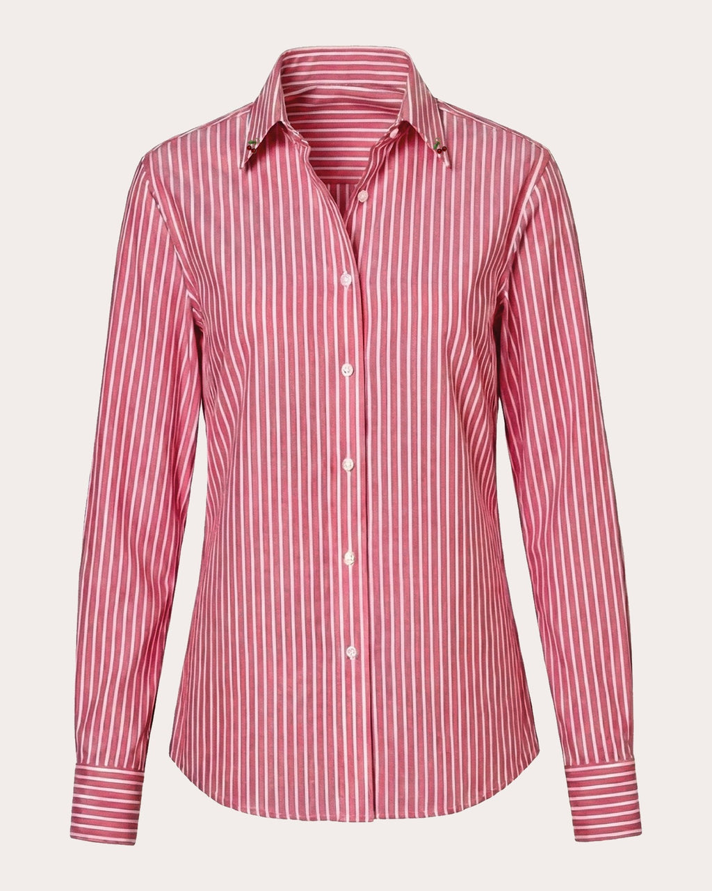 Marion Stripe Cherry Charm Shirt