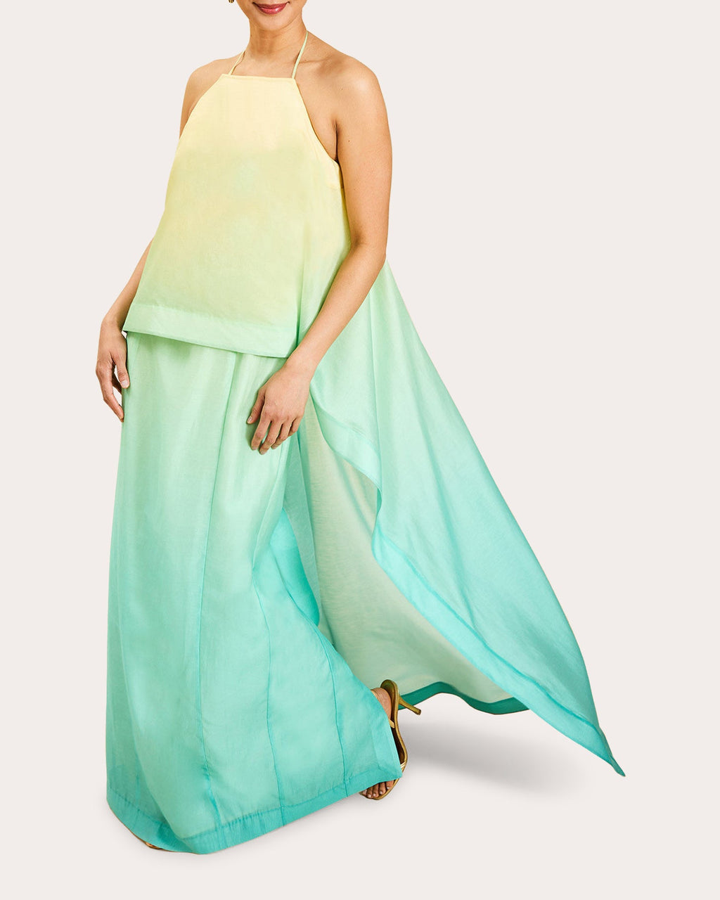 Mariposa Convertible™ Organza Train Gown