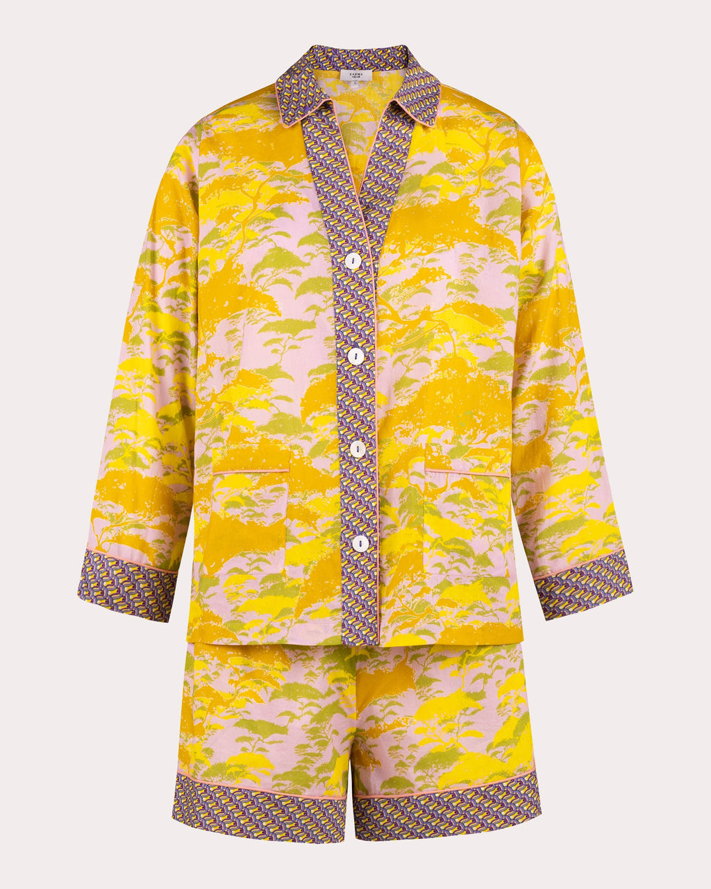Yoyosi Matsu Cotton Pajama Set