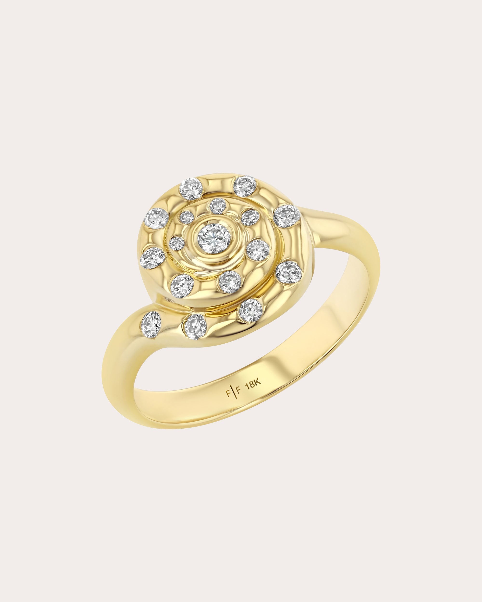 Diamond & 18k Gold Milky Way Ring