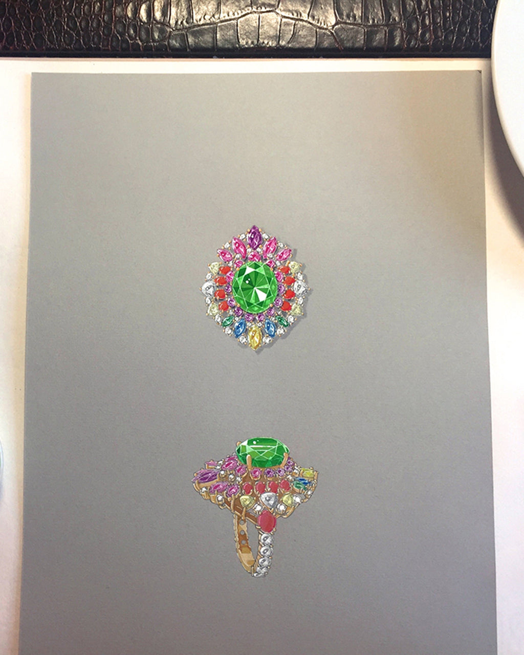 Mirage Tourmaline Ring
