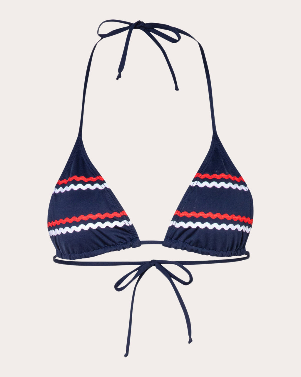 Moa Appliqué Bikini Top