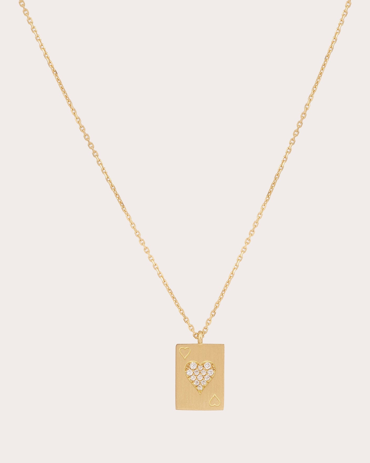 Diamond & 18k Gold Âme Pendant Necklace