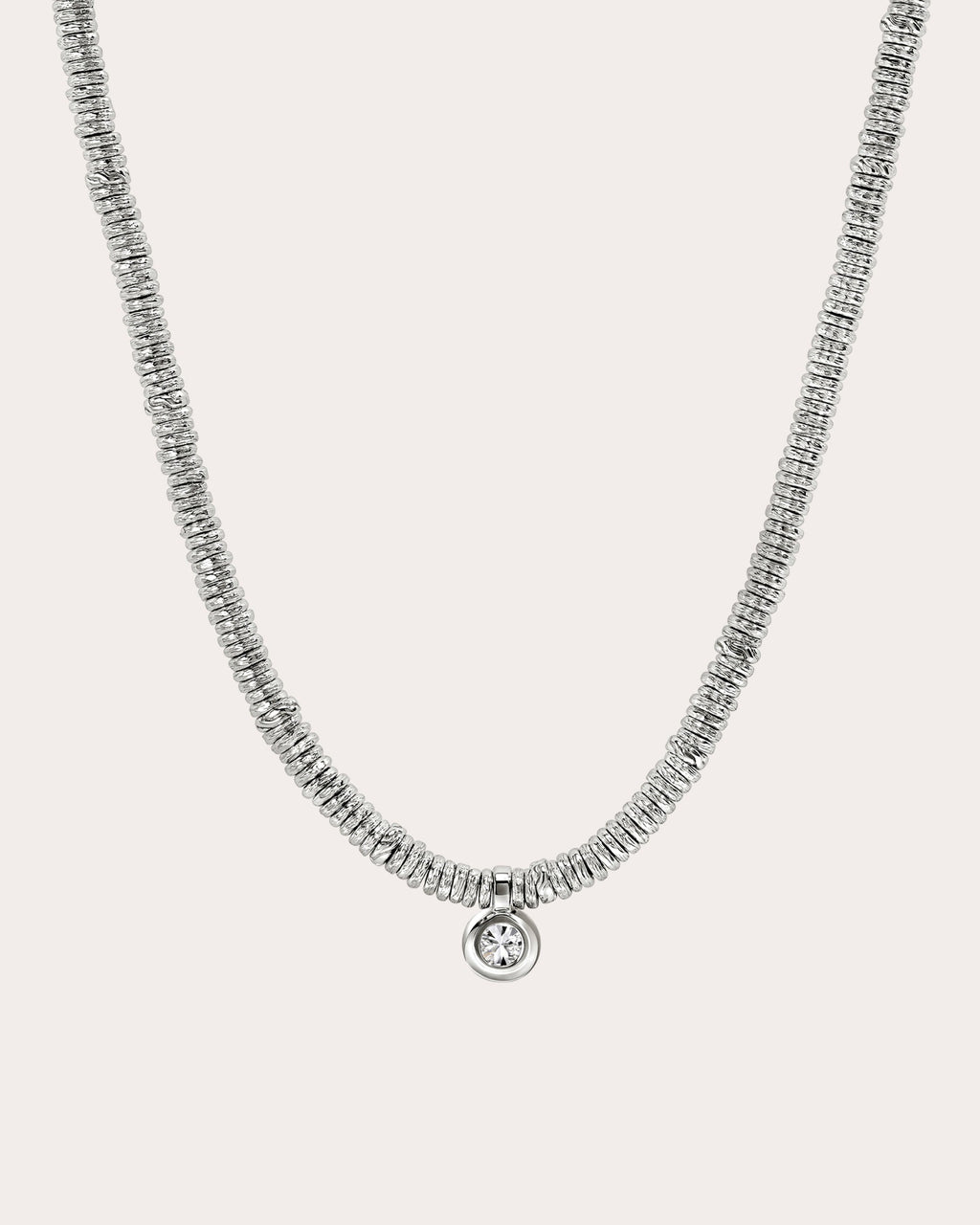 1ctw Diamond JH Lovestruck™ Heishi Necklace