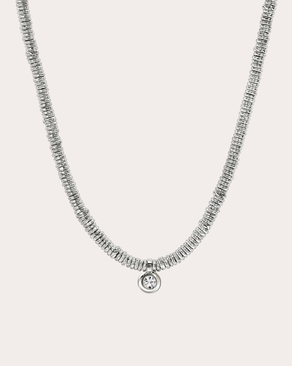1ctw Diamond JH Lovestruck™ Heishi Necklace