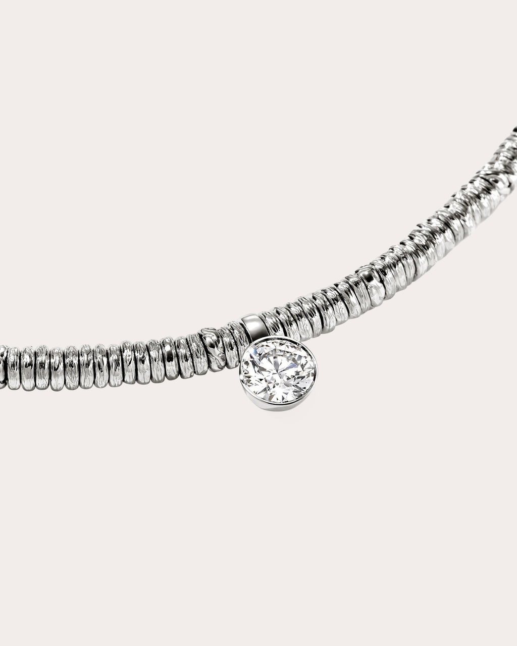 1ctw Diamond JH Lovestruck™ Heishi Necklace