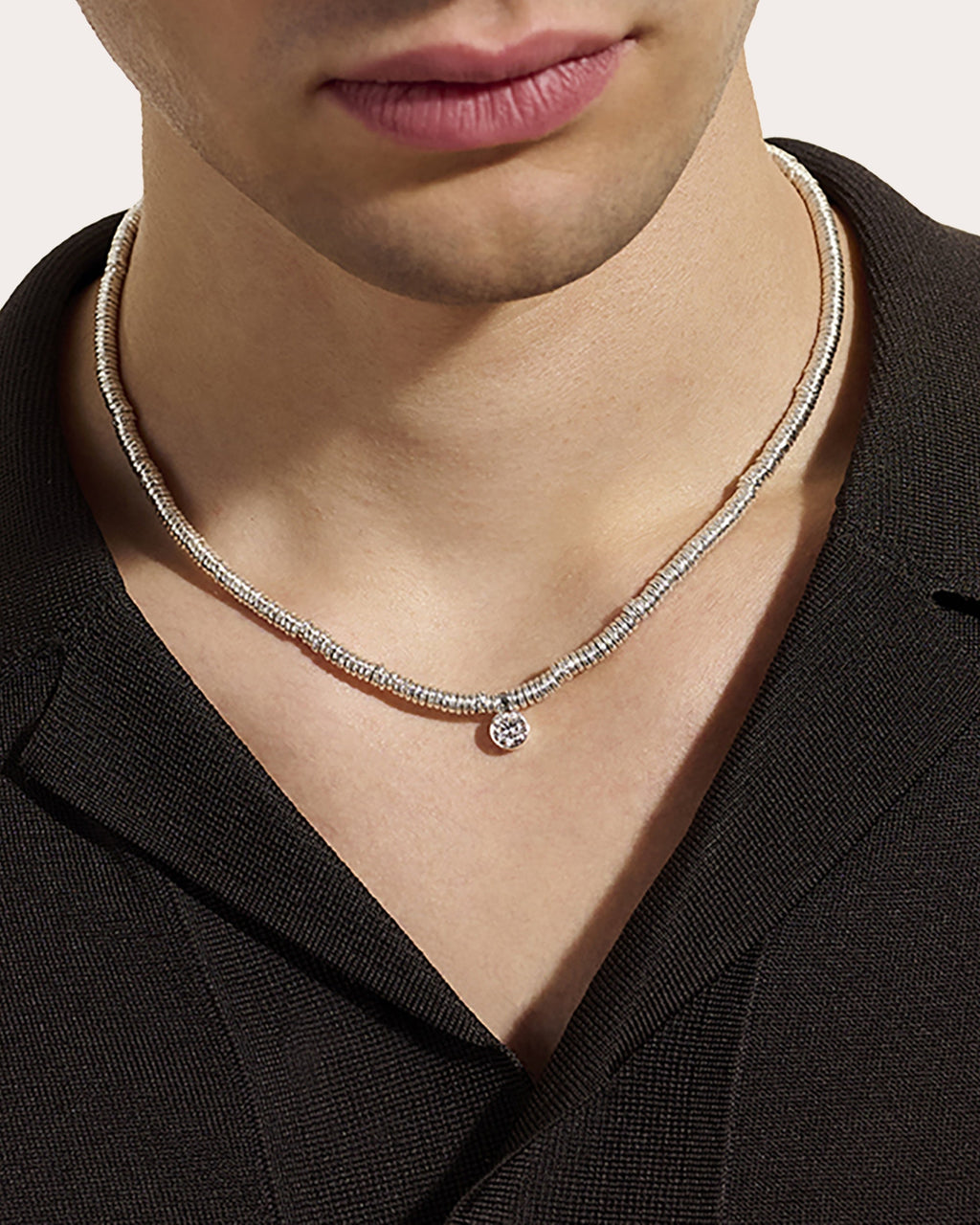 1ctw Diamond JH Lovestruck™ Heishi Necklace
