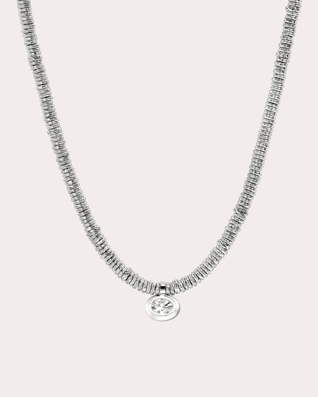 2ctw Diamond JH Lovestruck™ Heishi Necklace