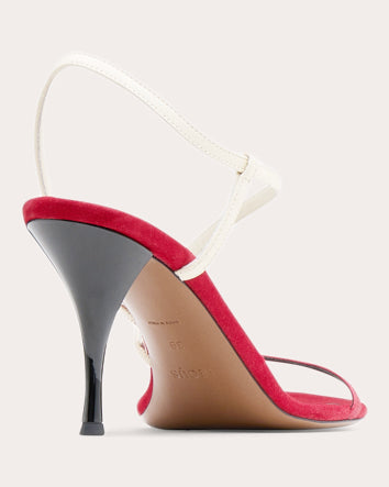 Nembus Asymmetric Leather Sandal