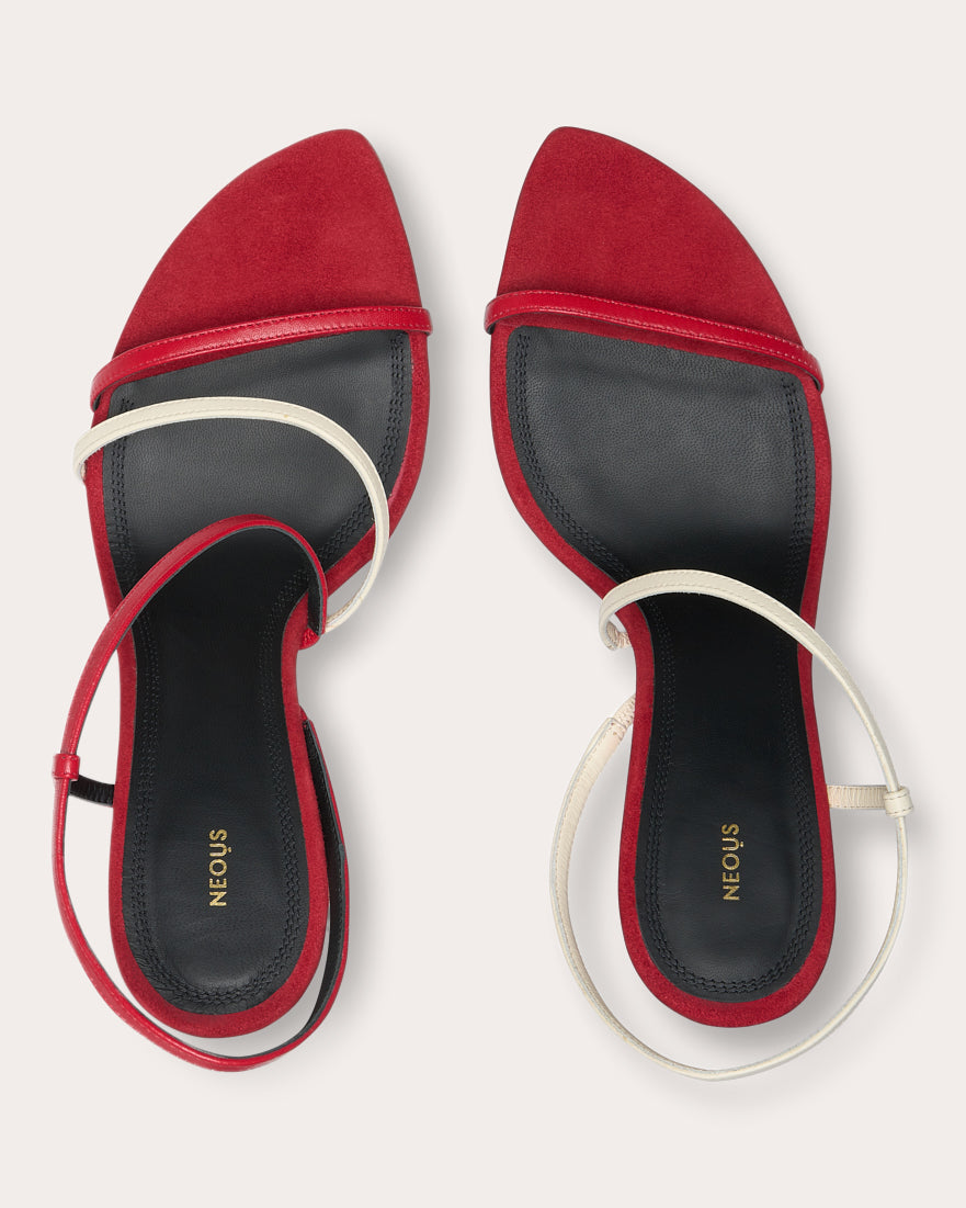 Nembus Asymmetric Leather Sandal