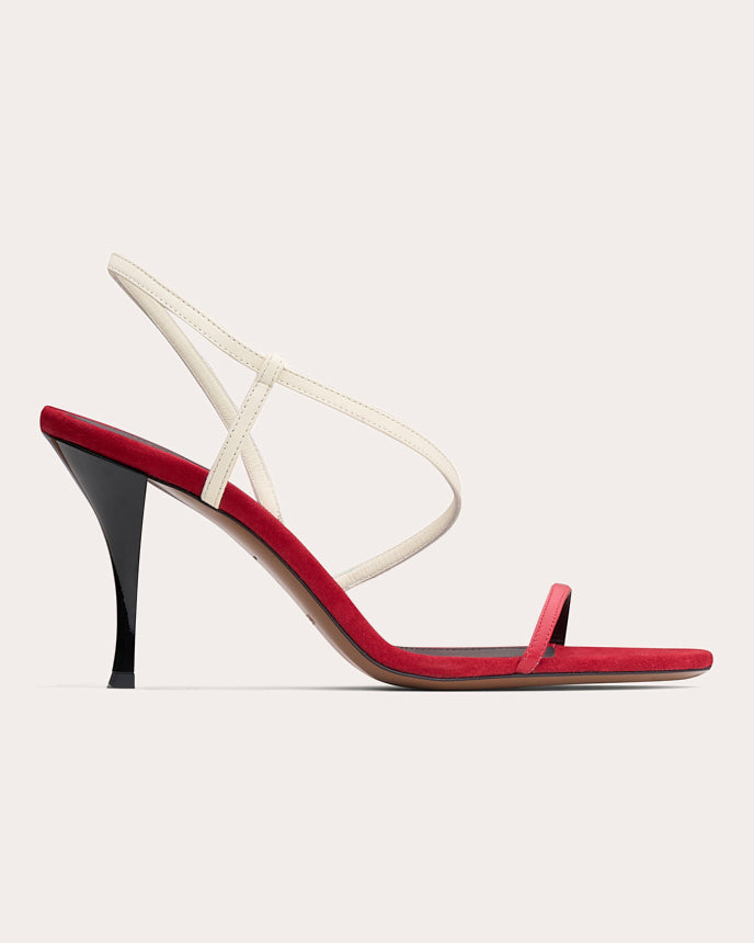Nembus Asymmetric Leather Sandal