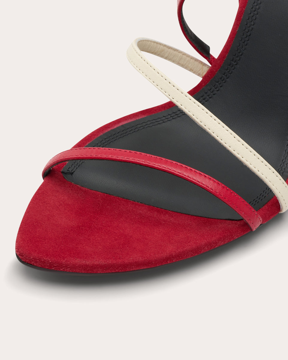 Nembus Asymmetric Leather Sandal