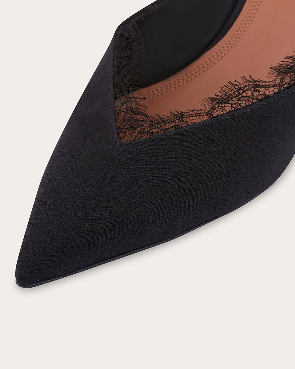 Irena 40 Lace Slingback Mule