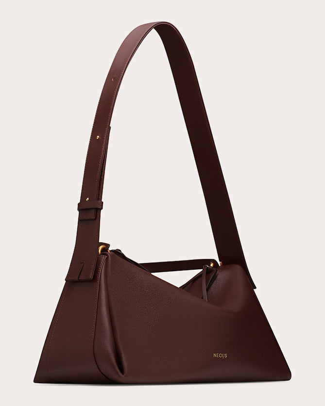 Scorpius Leather & Suede Shoulder Bag