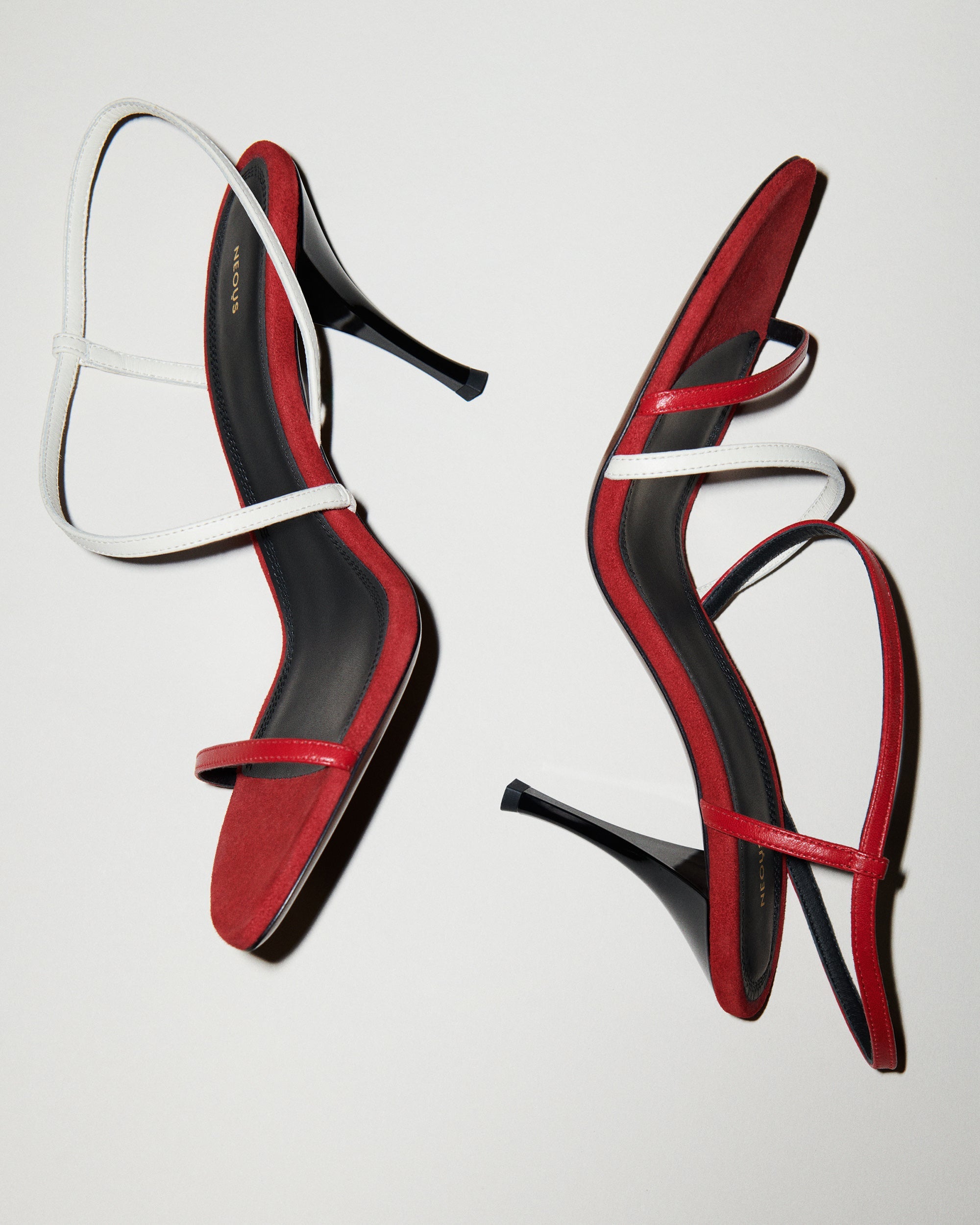 Nembus Asymmetric Leather Sandal