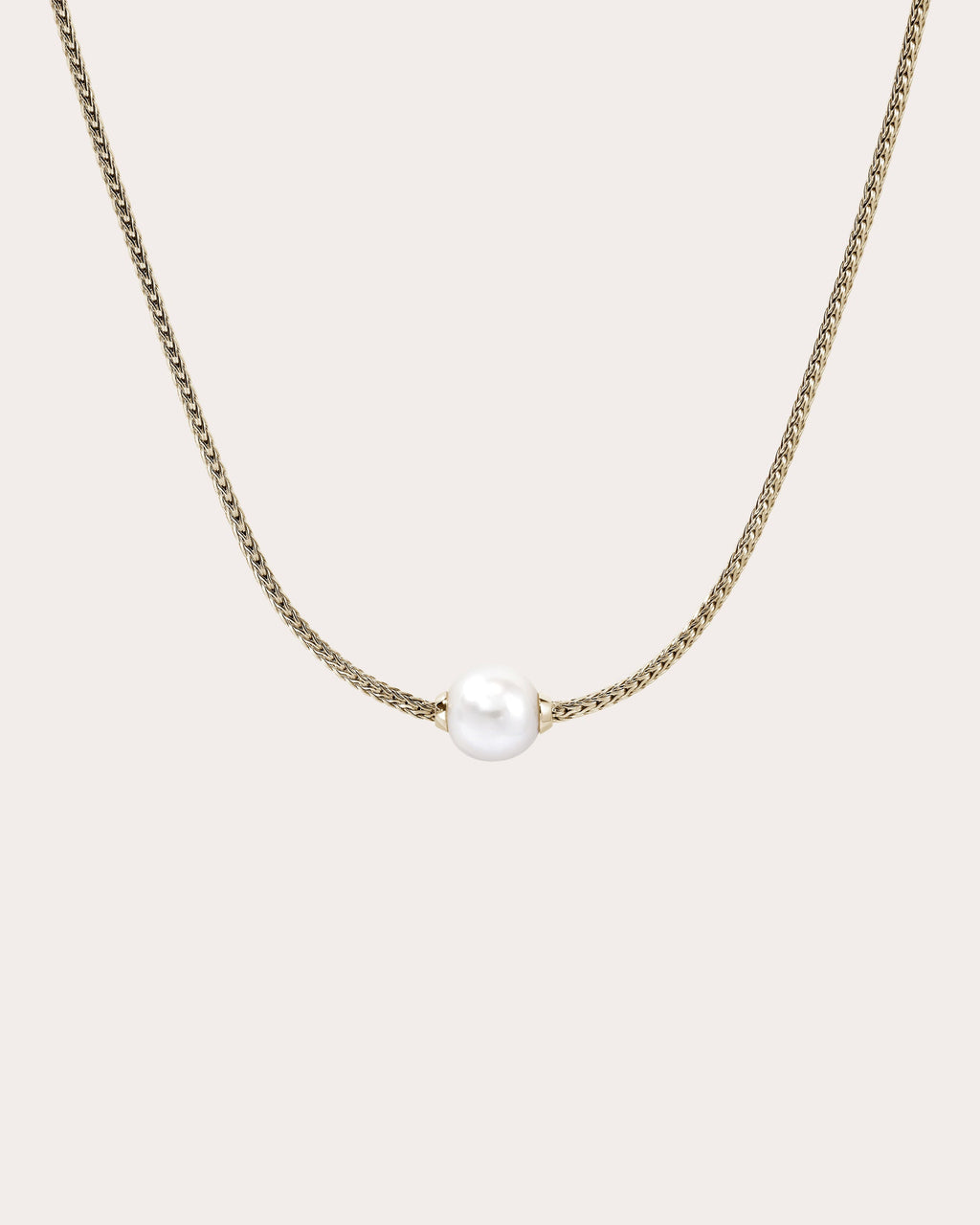 Cultured Pearl & 14k Gold JH Essential Necklace