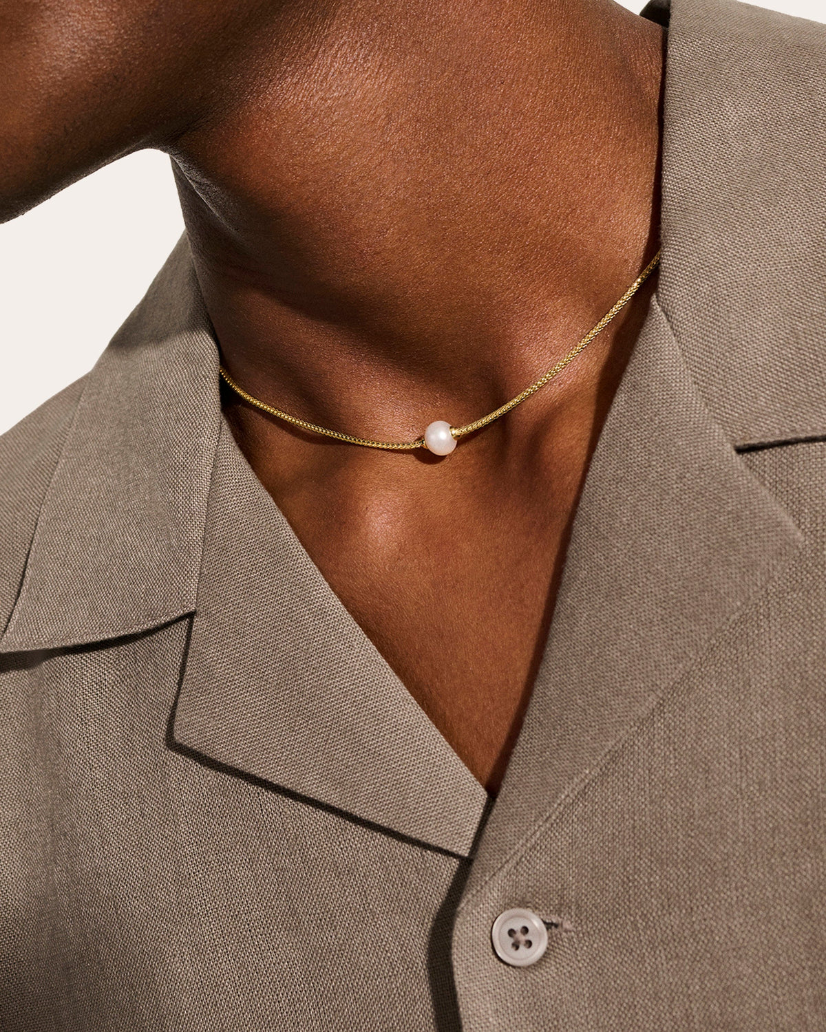 Cultured Pearl & 14k Gold JH Essential Necklace