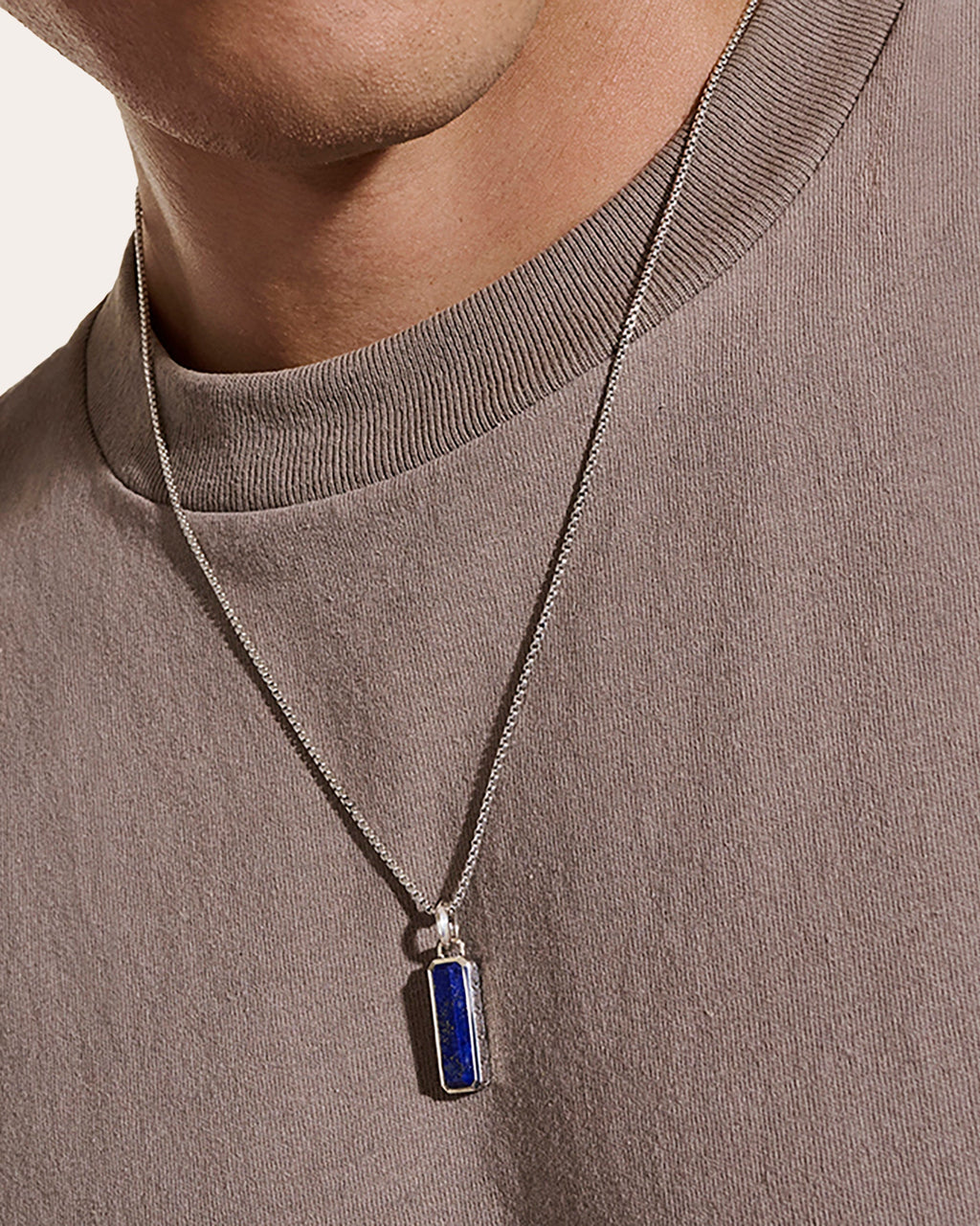 Lapis Lazuli Talisman Pendant Necklace