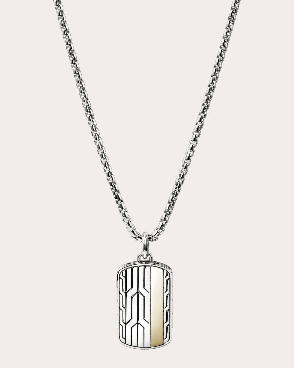 Two-Tone Icon 50 Necklace