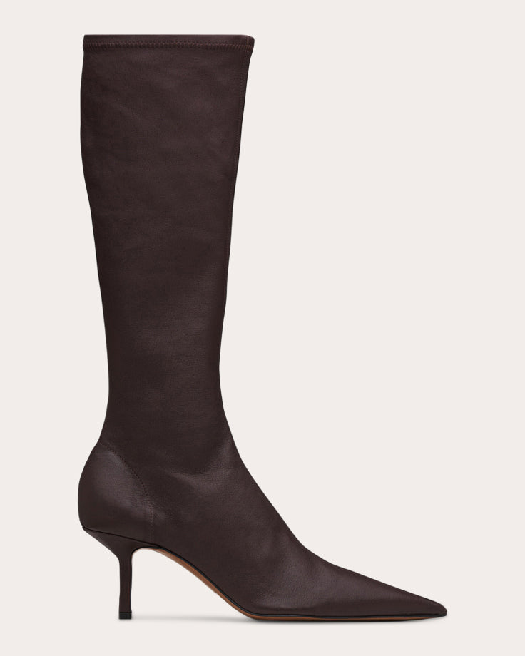 Nosa 65 Stretch-Leather Knee-High Boot