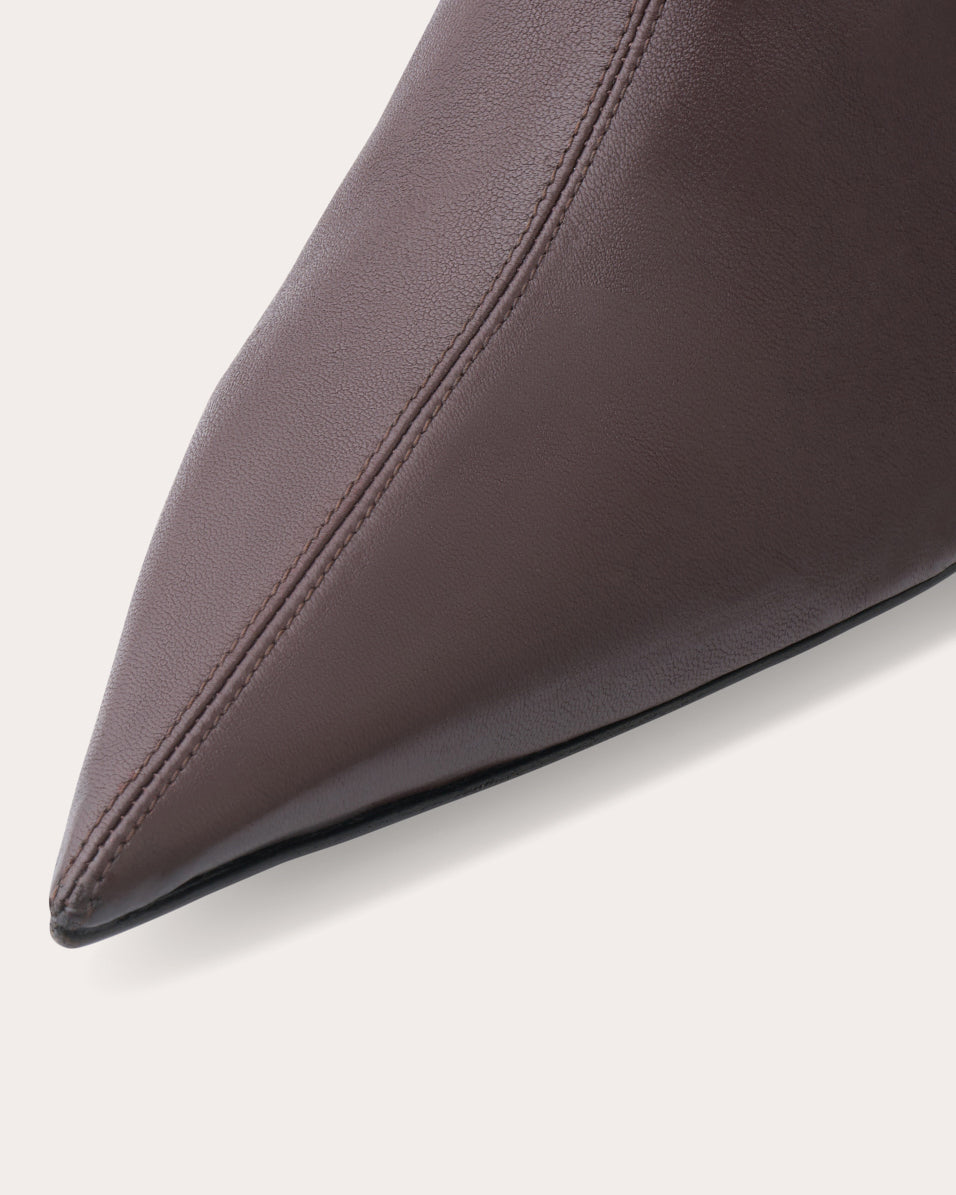 Nosa 65 Stretch-Leather Knee-High Boot