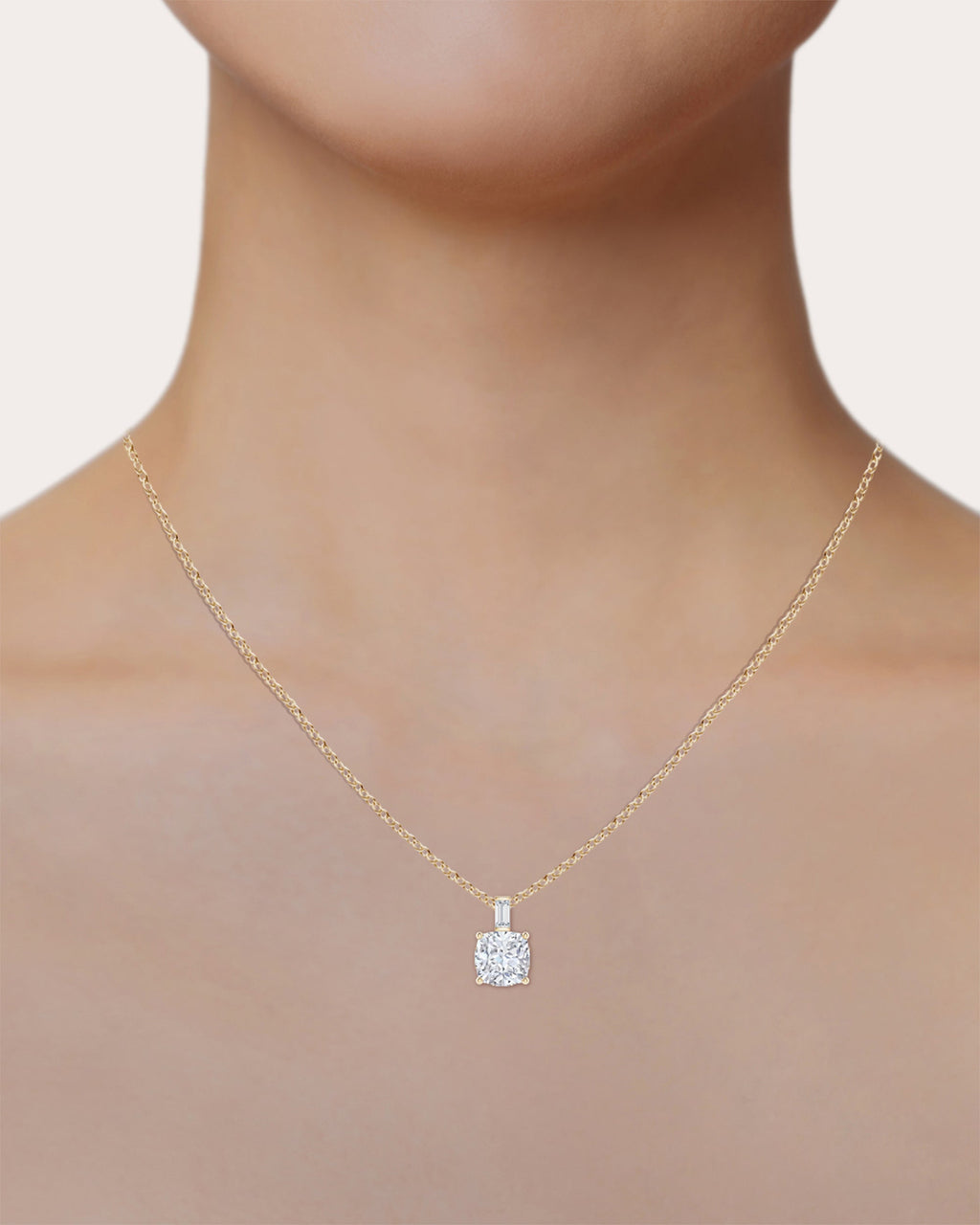 Diamond & 14k Gold Orient Express Pendant Necklace