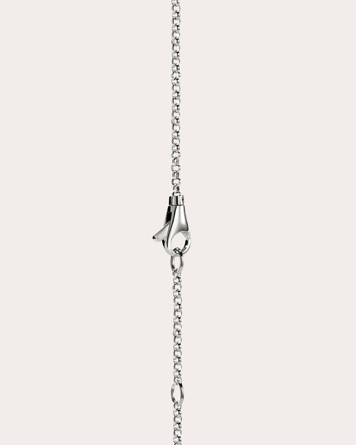 Two-Tone Icon Link Pendant Necklace
