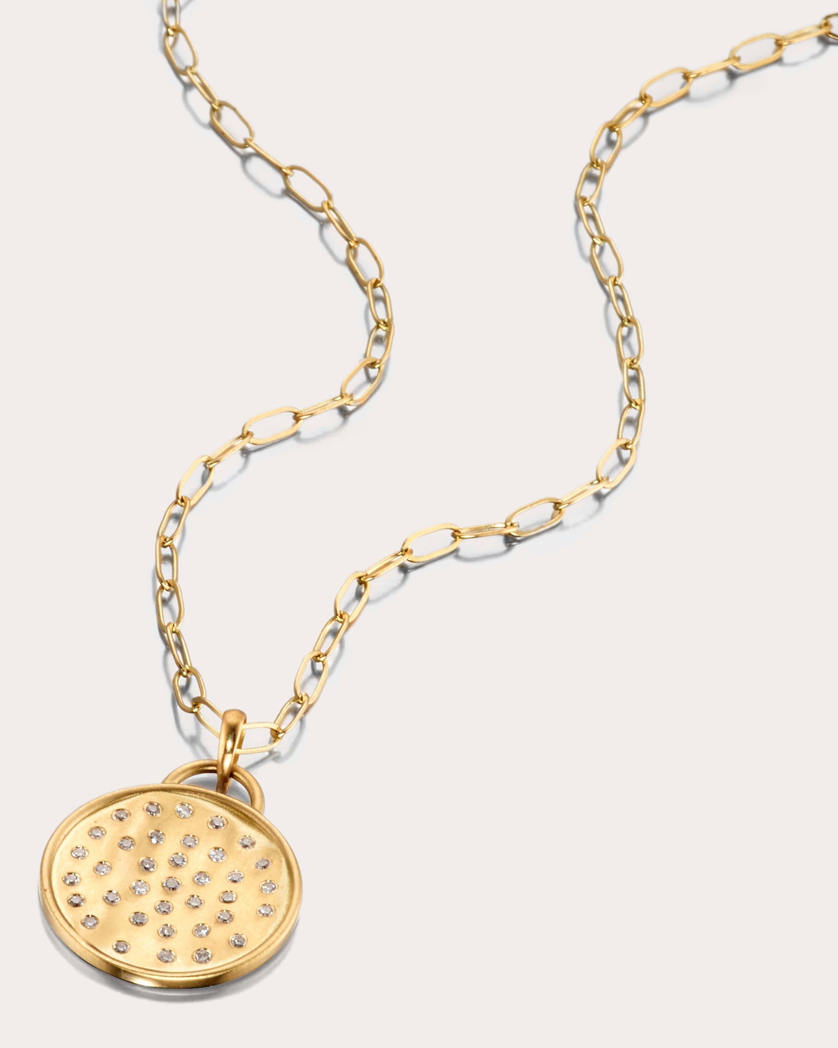 Diamond & 18k Gold Fairy Dust Pendant Necklace