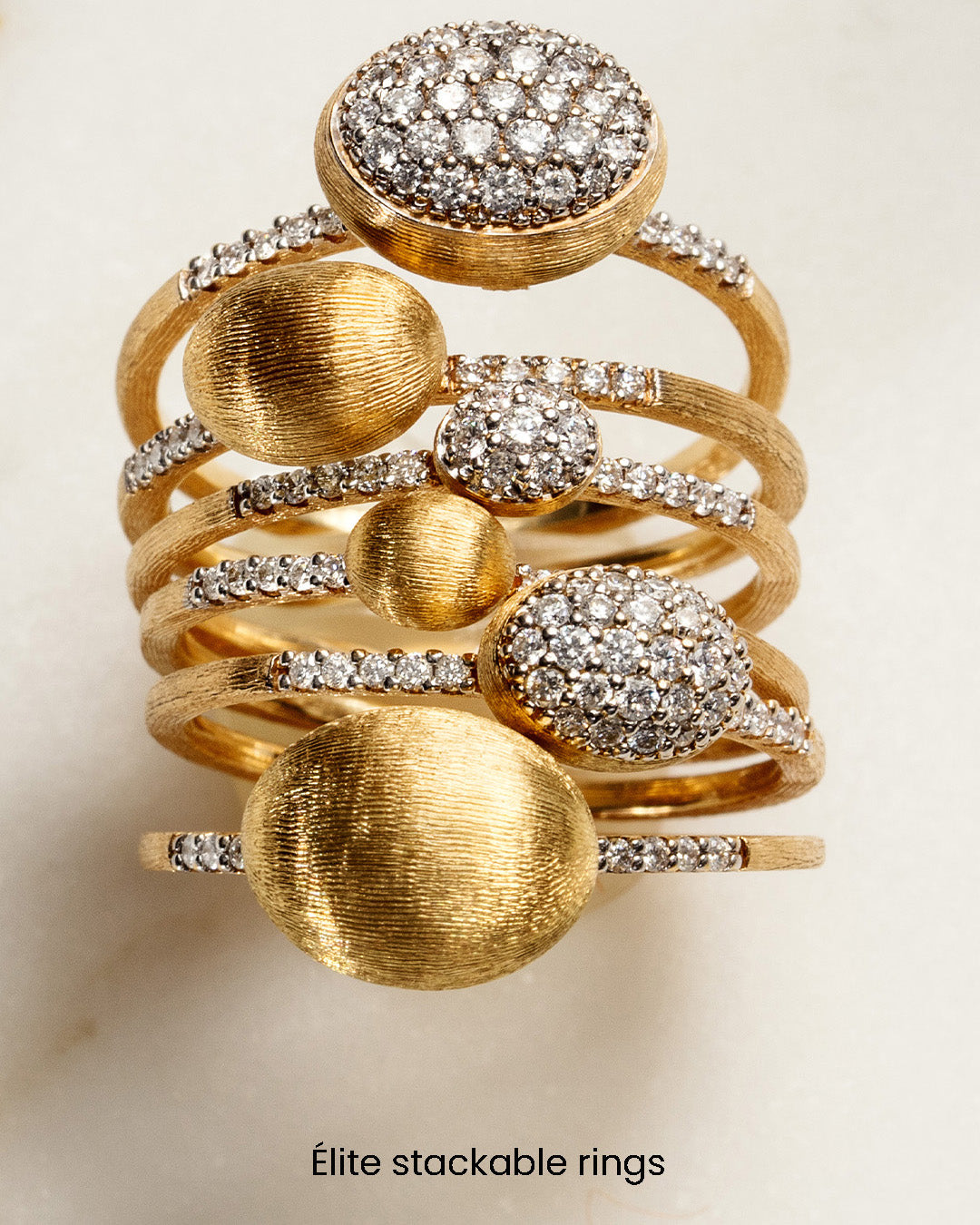 Diamond & 18k Gold Élite Ring