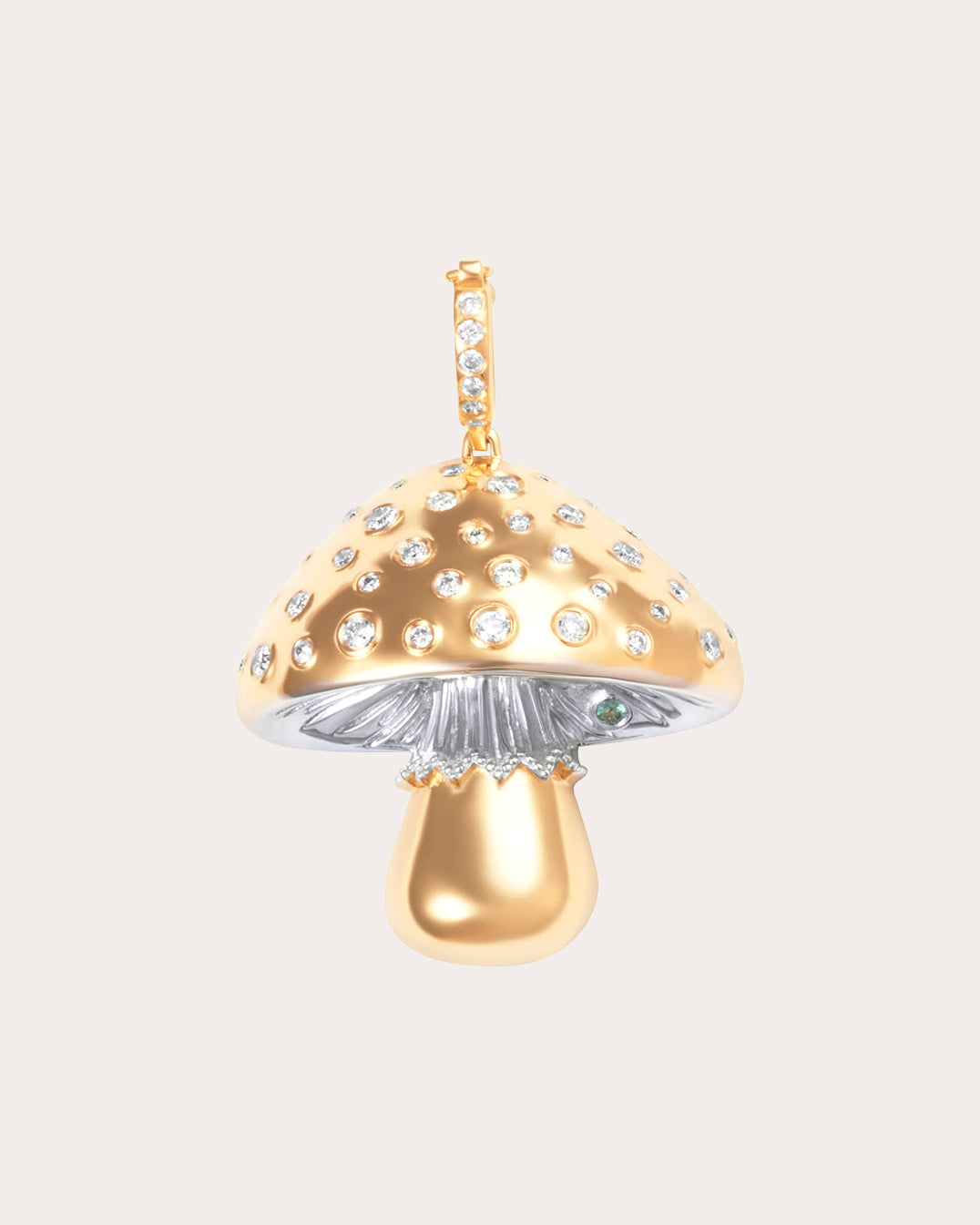 Diamond Mycelium Funghi Pendant