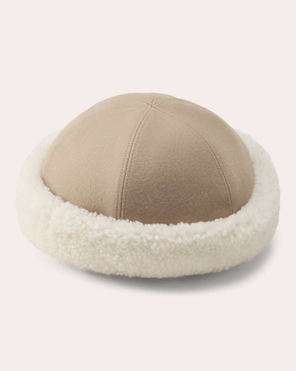 Nika Wool Shearling Beanie