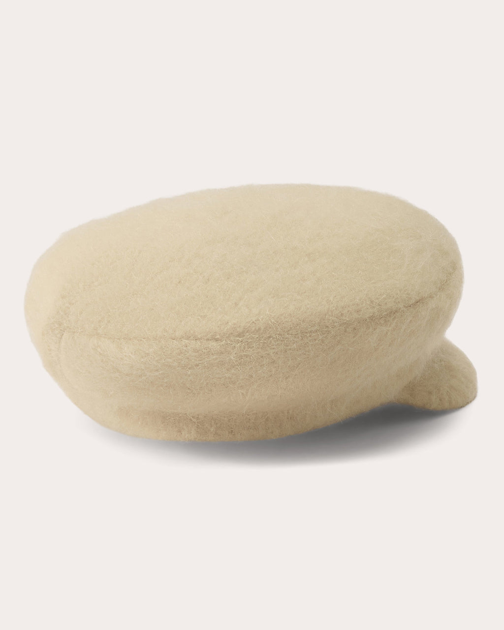 Nolee Plush Wool Baker Boy Cap