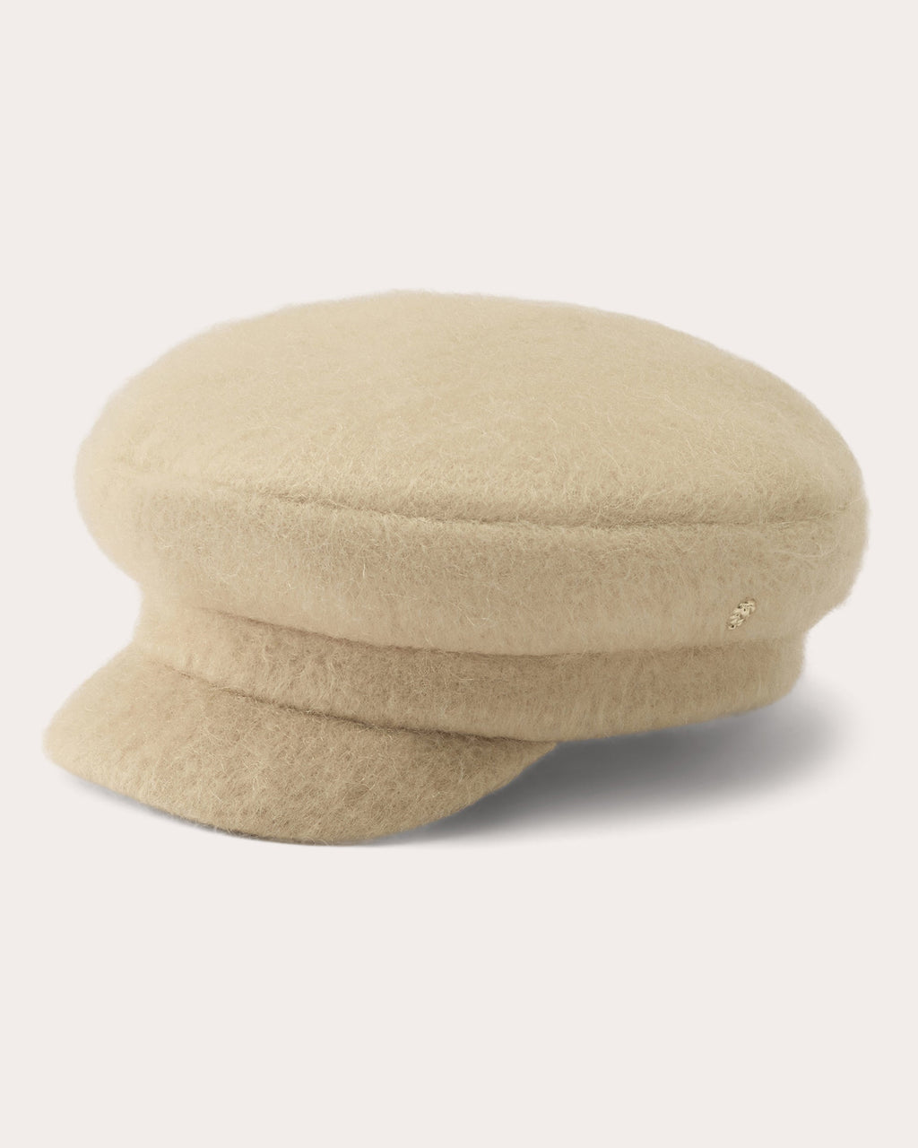 Nolee Plush Wool Baker Boy Cap