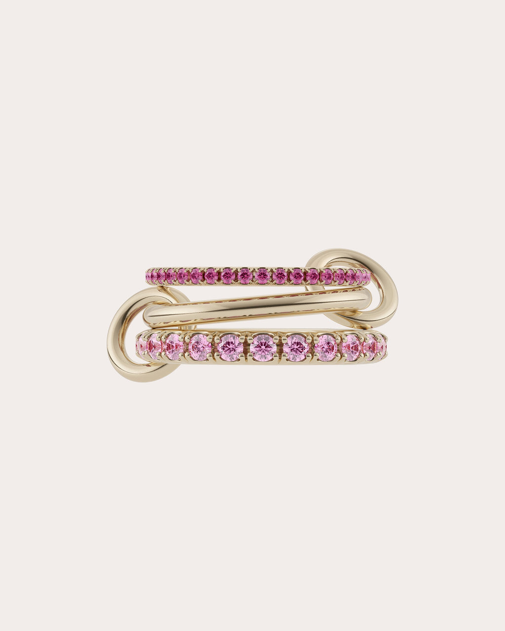 Pink Sapphire & 18k Gold Norah Ring