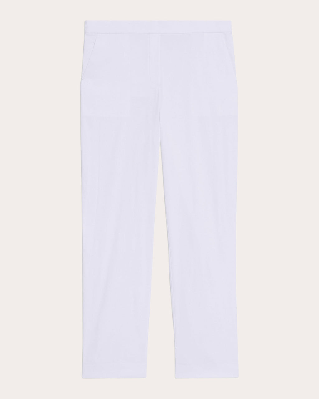 Treeca Good Linen Cropped Pull-On Pants