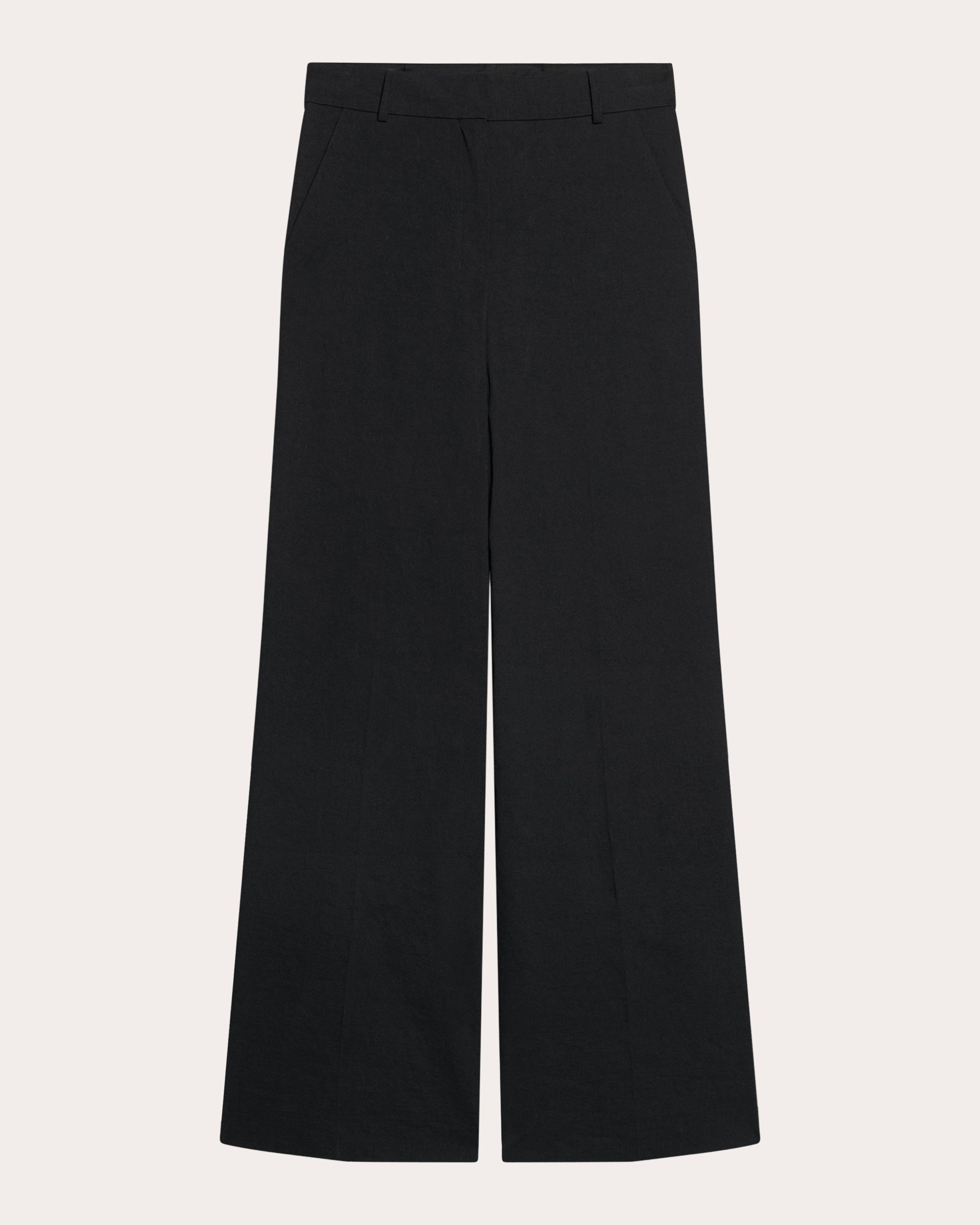 Good Linen High-Rise Wide-Leg Trousers