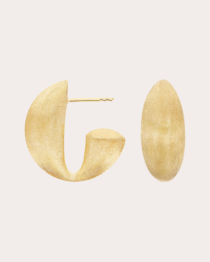 18k Gold Transformista Hoop Earrings