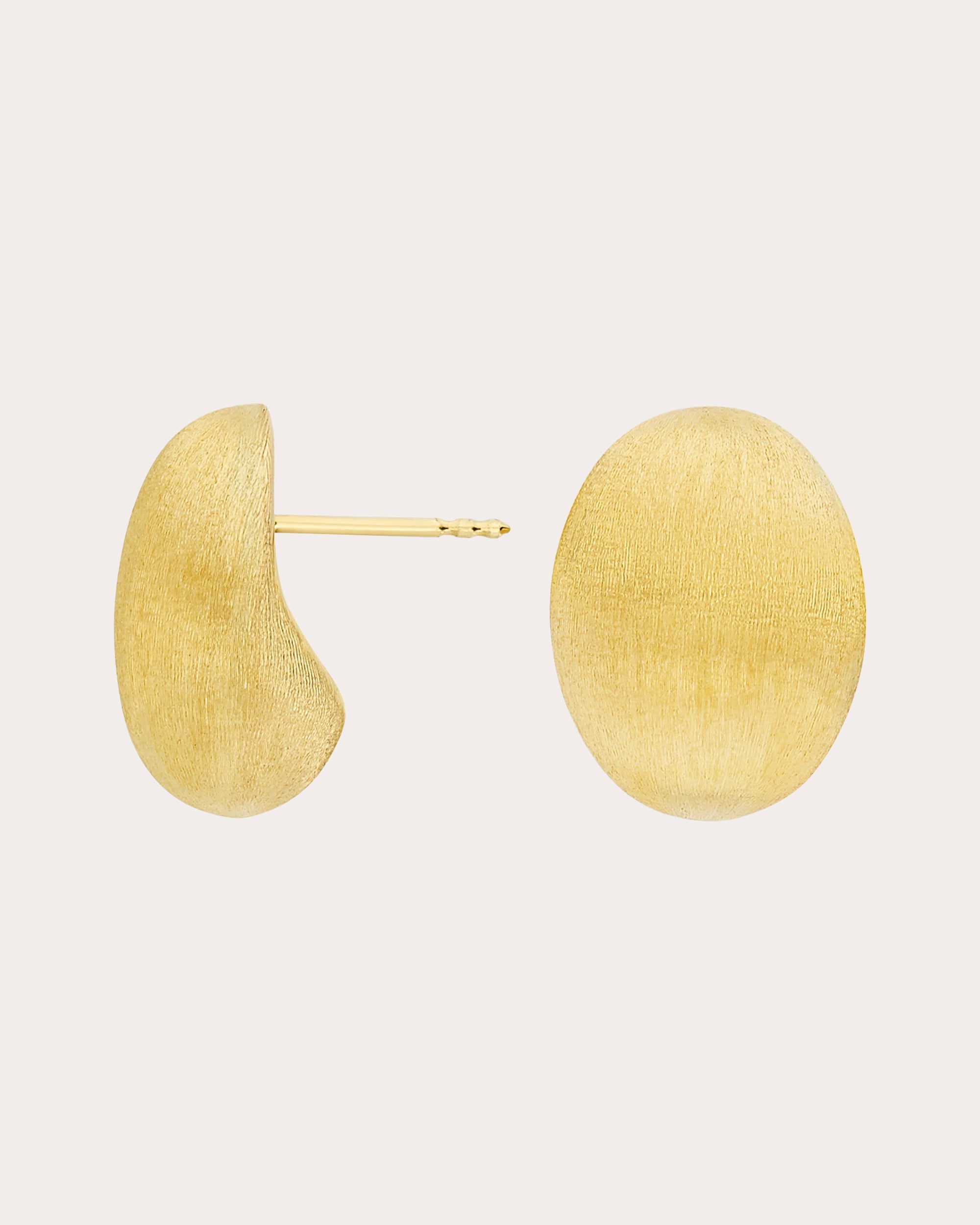 18k Gold Medium Boules Stud Earrings