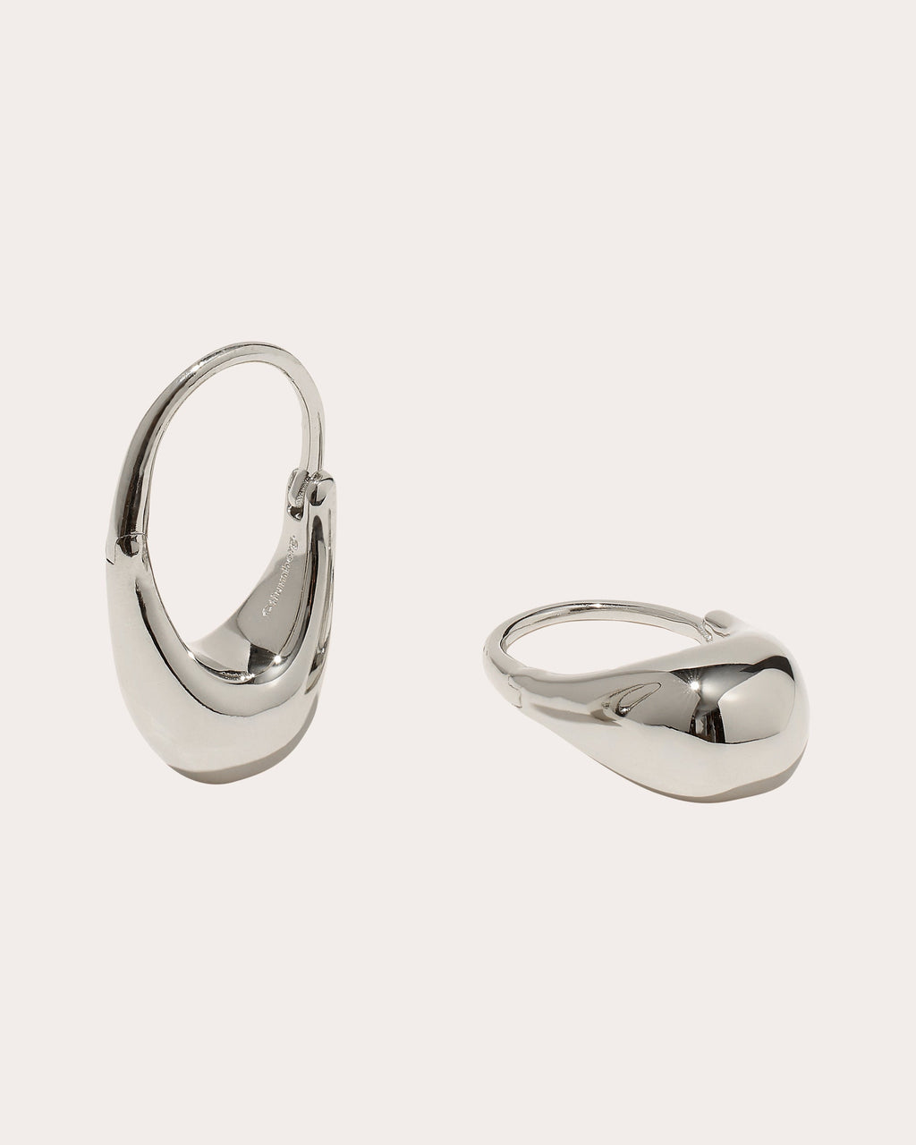 Roscida Drop Hoop Earrings