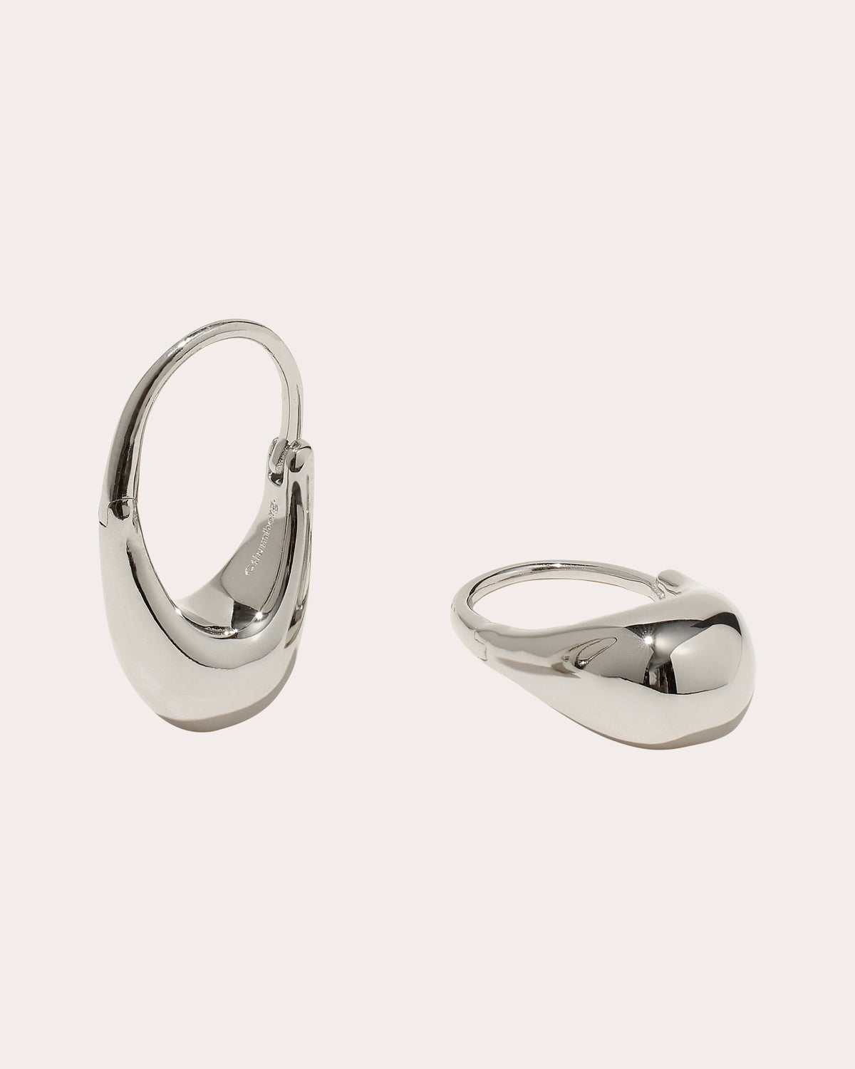 Roscida Drop Hoop Earrings