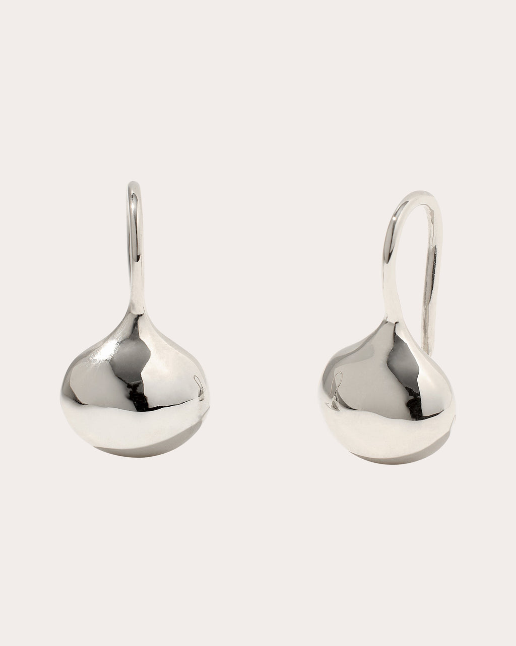 Small Pebble Curve Drop Earrings