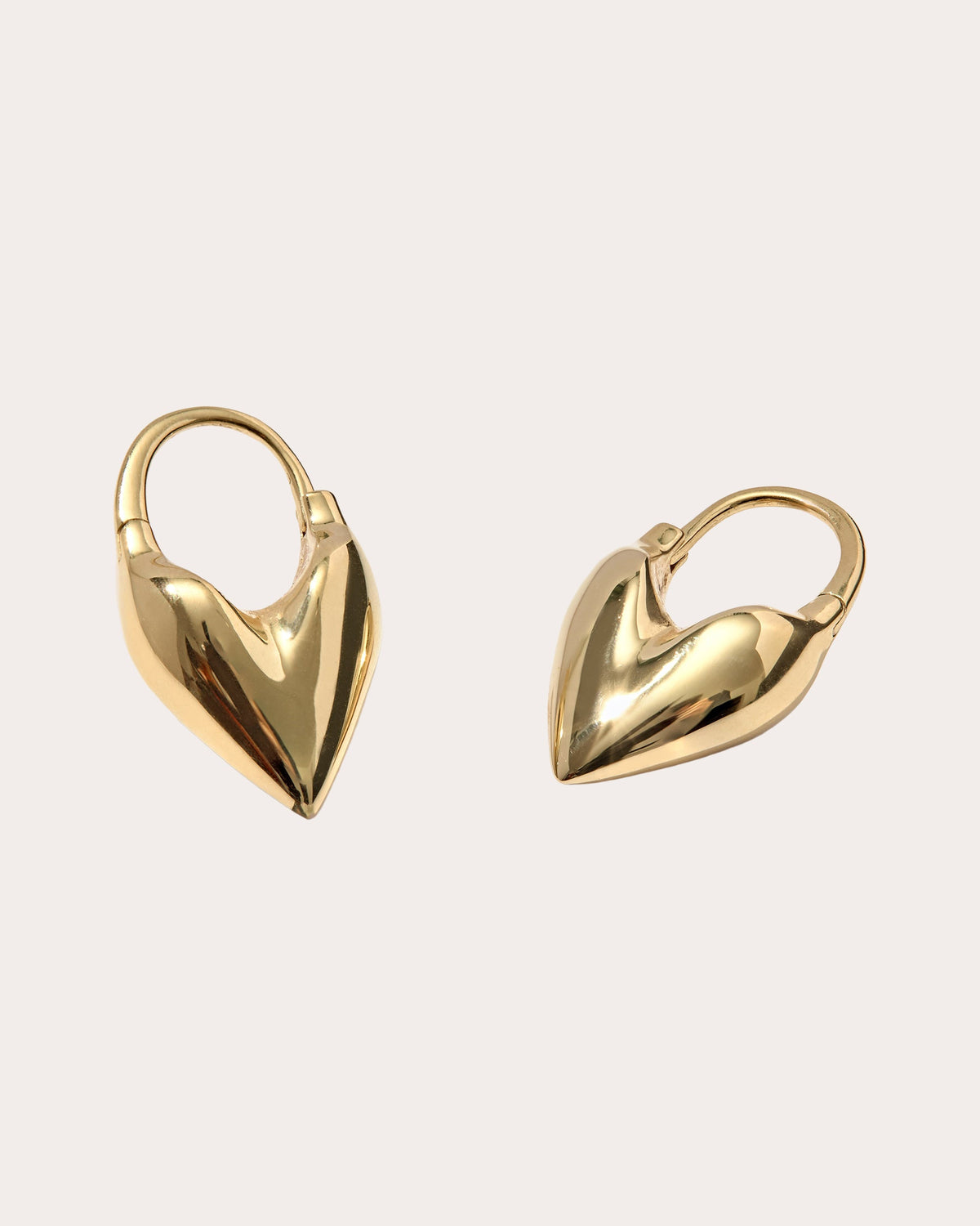 Roscida Heart Hoop Earrings