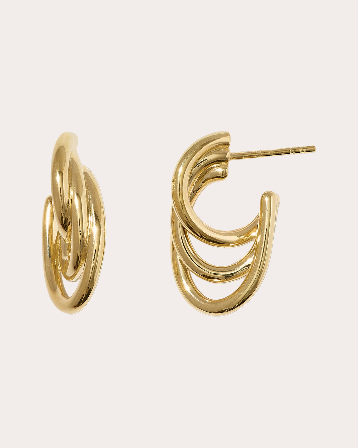 Gathered Sonder Hoop Earrings