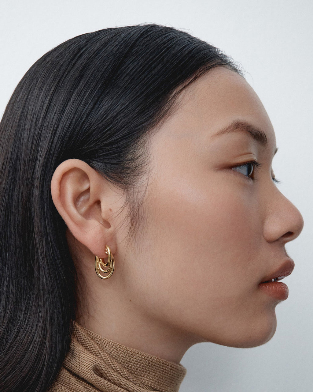 Gathered Sonder Hoop Earrings