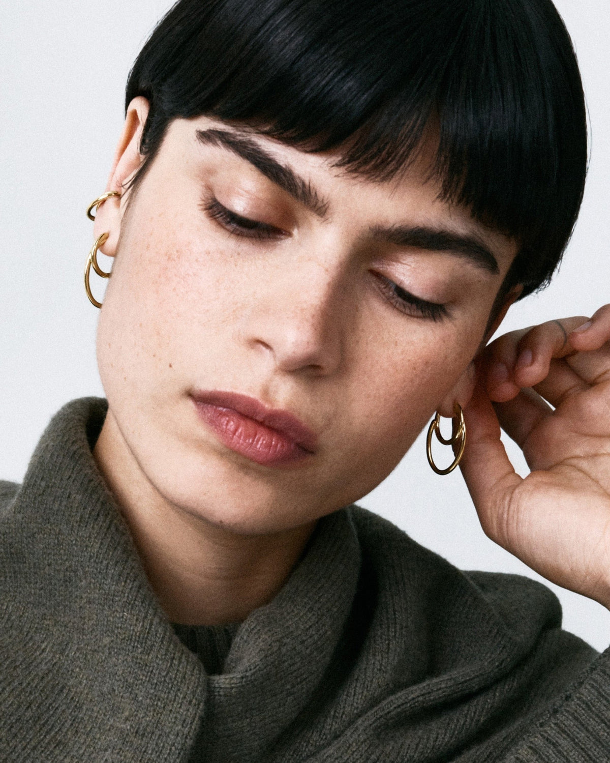 Loom Hoop Earrings