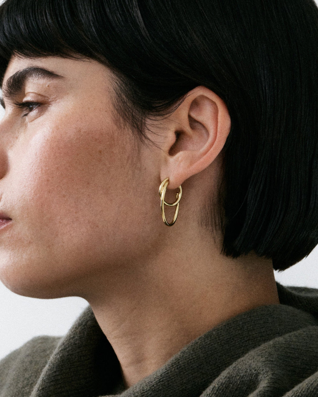 Loom Hoop Earrings